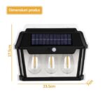 Set 6 Lămpi Solare cu Senzor de Mișcare, 38W, 600lm, Iluminare Exterior, IP65 - imagine 7