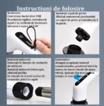 Perie electrica pentru curatare, fara fir, 9 accesorii, pentru toate suprafețele, maner extensibil, 25W - imagine 11