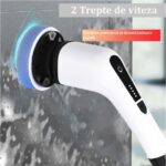 Perie electrica pentru curatare, fara fir, 9 accesorii, pentru toate suprafețele, maner extensibil, 25W - imagine 7