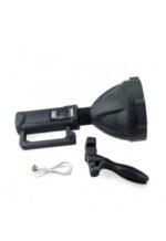 Lanternă LED Portabilă cu Baterie Externă, Trepied 360°, 4 Moduri, SOS, Încărcare USB, Rezistentă la Apă, Negru - imagine 5