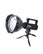 Lanternă LED Portabilă cu Baterie Externă, Trepied 360°, 4 Moduri, SOS, Încărcare USB, Rezistentă la Apă, Negru - imagine 2