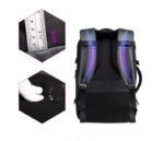Rucsac Ghiozdan Smart cu Display LED, WiFi, impremeabil, Aplicatie Dedicata iOS/Android, Port USB Extern, Negru - imagine 7