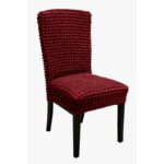 Set 6x Huse elastice universale pentru scaune – Material rezistent, lavabil, montare rapidă, Grena